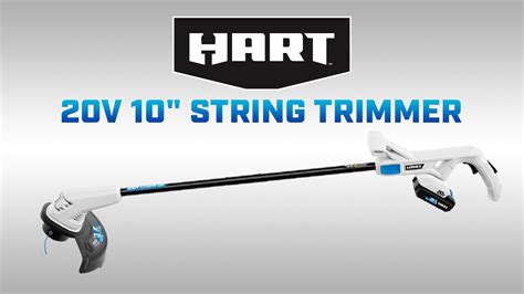 The HART 20V 10” String Trimmer is the perfect string trimmer kit to fulfill your light-medium duty trimming needs. . Hart 20v weed eater manual